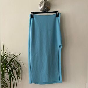 Abercrombie & Fitch Light Blue Pencil Skirt Size Small